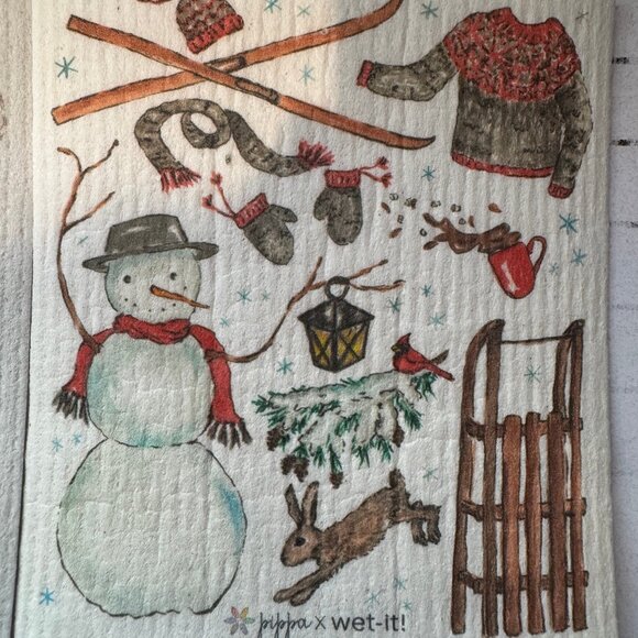 Wet-It! Swedish Treasures Dishcloth & Cleaning Cloth -Set of 2 - Picture 3 of 3